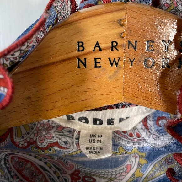 Boden Multicolor Paisley Button Down Shirt - Picture 4 of 4